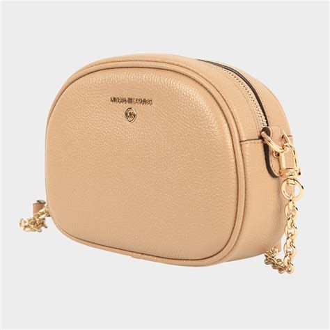 michael michael kors jet set charm signature oval camera crossbody|Michael Kors north south crossbody.